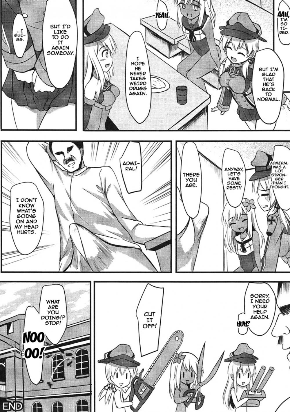 Hentai Manga Comic-The German Ship Girl's Sperm Squeezing Out Plan-Read-24